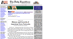 Desktop Screenshot of dailyrepublican.com